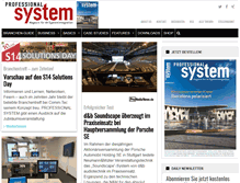 Tablet Screenshot of professional-system.de
